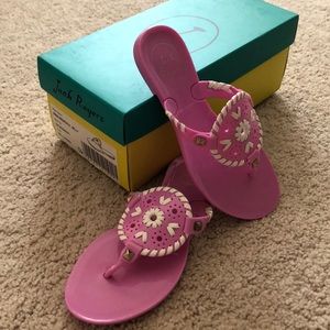 NIB Jack Rogers jelly sandals